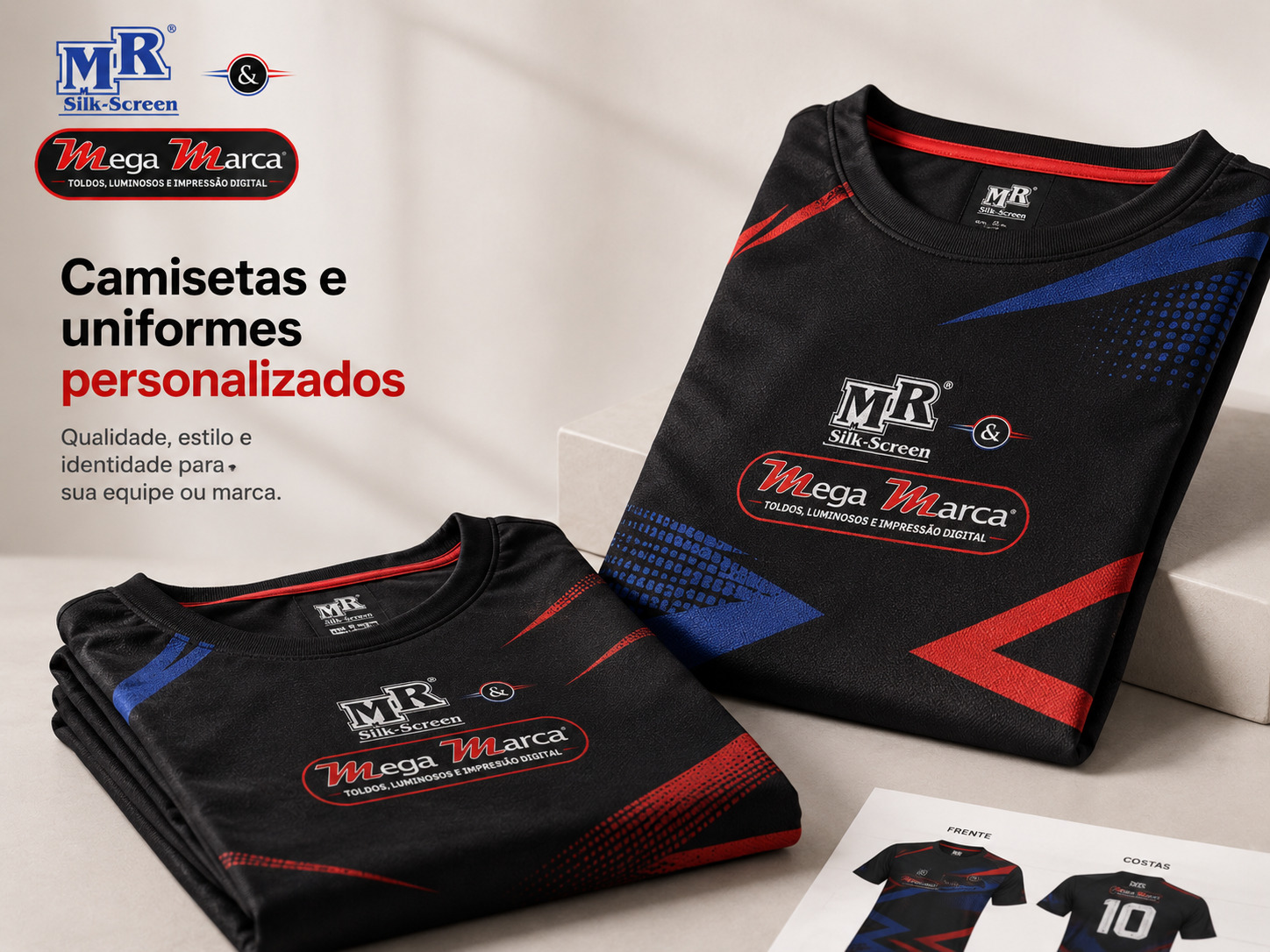 Camisetas e Uniformes Personalizados - produto personalizado para empresas e eventos